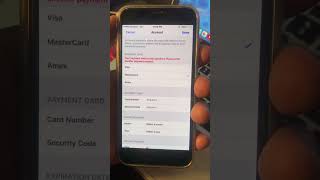 Payment method was declined iphone #shorts