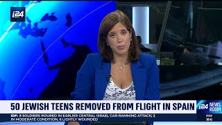 50 Jewish teens removed from flight in Spain