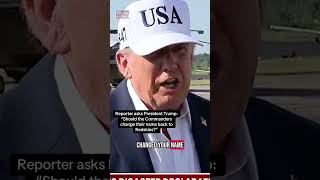 Trump on changing Washington Commanders name