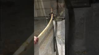 Making an English Longbow #bowmaking #bowyer