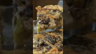 Delicious Mushroom and Leeks Quiche  #bakingfromscratch #food #recipe