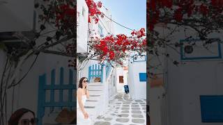 Mykonos 在希臘著名的有錢人的島，島內很小2-3天逛完，食物貴、party多、旅人時尚,雖然如此此島很美#希臘 #米克諾斯島 #grcee #travel #旅行愛好者 #自由行