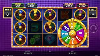 $100 Max Bets on Vegas Cash Spins Slot Machine