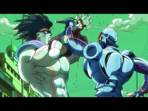 Ponareff & Jotaro vs Anubis (Super Cut)