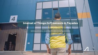 Staticus Internet of Things (IoT) sensors in façades