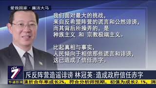 斥反阵营造谣诽谤 林冠英：造成政府信任赤字