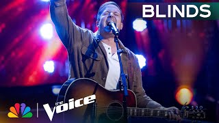 Robert Hunter's Passionate Cover of "'Til You Can't" Inspires His Daughter | Voice Blind Auditions