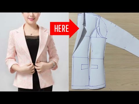 How to pattern a women's vest is very easy to understand. Simple - Save money.