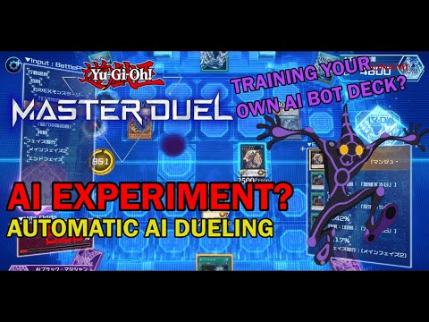 Yu-Gi-Oh! Master Duel - AI System Experiment Introduction