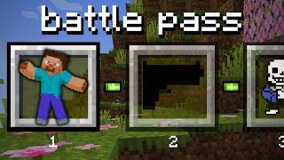 what if minecraft had a battle pass