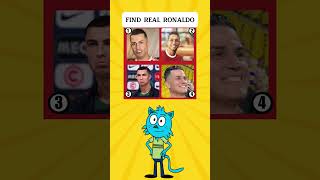 Find real ronaldo? #quiz #quiztime #riddles #puzzles #sportsquiz #ronaldo