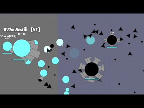 Arras.io - Growth 4TDM short septa stack gameplay (Timelapse)