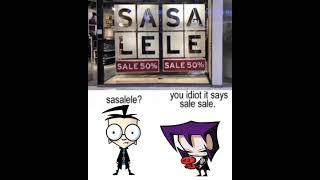 Sasalele? Invader Zim: Dib, Gaz and Tak.