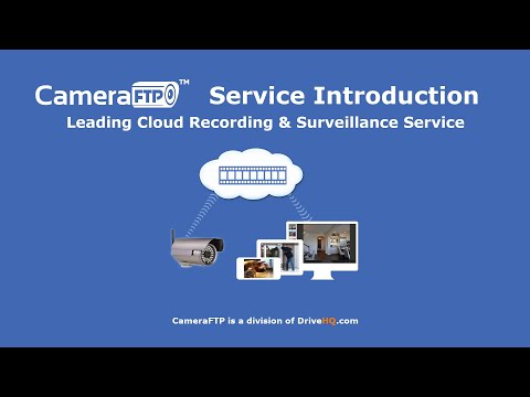 Introduction to CameraFTP Cloud Recording & Surveillance, Business & Home Monitoring Services.
