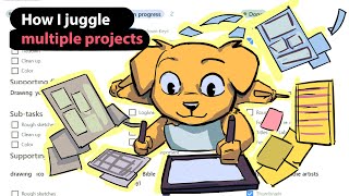 How I handle multiple animation projects