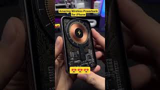 Amazing iPhone Wireless Powerbank #gadgets #amazinggadgets  #iphone15 #iphone15pro #iphone15plus
