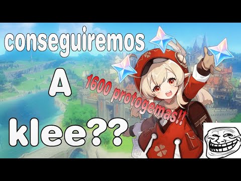 CONSEGUIREMOS A KLEE? | Genshin impact gachapon | intentando conseguir a klee en directo