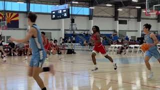 AZ Section 7-Top 3 bracket: 21 pts•6 ast•5 rb•5 stl vs Modesto Christian - 2026 PG McKae Amundsen #3