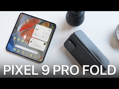 Google Pixel 9 Pro Fold First Look - Their Thinnest Foldable vs Samsung Z Fold 6!