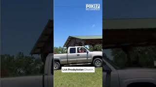 Video shows storm damage in Crossville, Tennessee