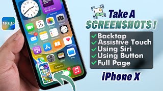 Take Screenshots on iPhone X - How to on 5 Ways!