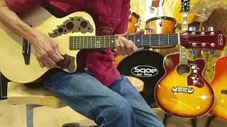 Mito PF38 N Natural 38" Acoustic Guitar Live Demo (Brand From Germany)