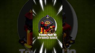 BEST TH10 HYBRID BASE 2025 #clashofclansindonesia#unaclasher #th10