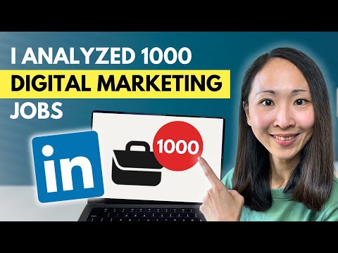 I Analyzed 1000 Digital Marketing Jobs on LinkedIn: Here's what I found