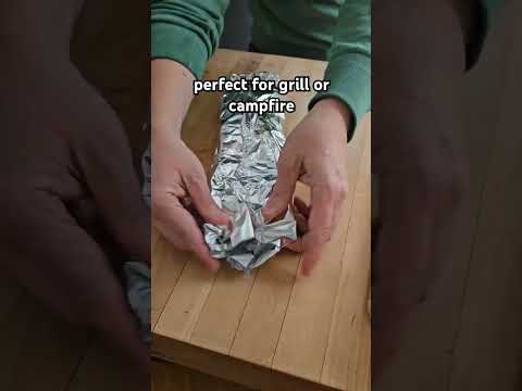 My go-to make ahead foil packet dinner for camping - Mediterranean Chicken and Veggies Foil Packets