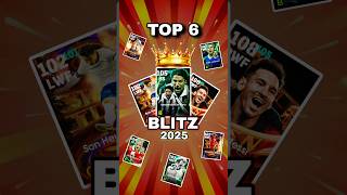 TOP 6 BLITZ CURLER CARD IN EFOOTBALL 2025 |Best Blitzcurler Card In Efootball #efootball #pes