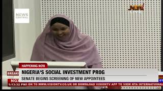 Nigeria's Social Investment Programme: Senate Begins Screening of New Apointees | NC Now | 18/10/23