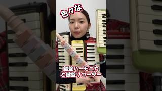 【5種類】色々な鍵盤ハーモニカ比べてみた！ #ヤマハ#ダイソー#スズキ