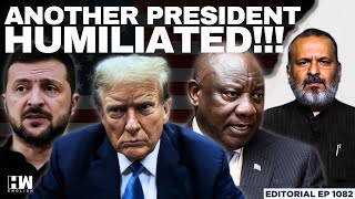 Trump Corners South African President Ramaphosa At White House | Editorial with Sujit Nair