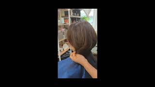 #중년여성 헤어스타일#사모님 머리#haircut #허쉬컷#세련된 중년여성 단발컷스타일