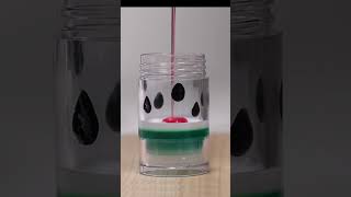 溶かすだけ- グリセリンソープのスイカ石けん【手作り石けん】/Handmade stick soap #shorts