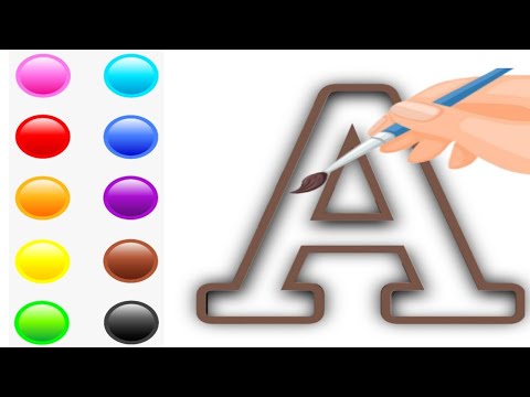 abcd, abcde, a for apple b for ball C for cat alphabets phonics song, अ से अनार English varnmala