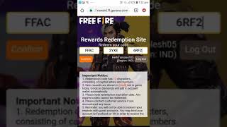 ffac redeem code in tamil