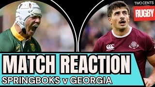 Big Scrums, Line Speed & Loose Ends? | SA v Georgia Review 2025