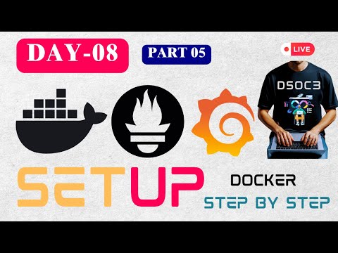 Deploy Prometheus Grafana on Docker: cAdvisor, Service Discovery | DevOps full Tutorial 2025