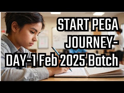 Pega new batch started Day-1 whats app 8019256326 | NikhilaTraining.com