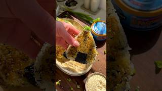 How to make Spicy Tuna Onigiri #tuna #spicytuna #tunarecipe #wildplanet #onigiri #shorts