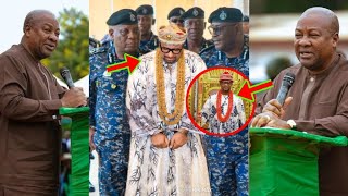 President Mahama Reacted To The Igbo King Issue Going On In Ghana