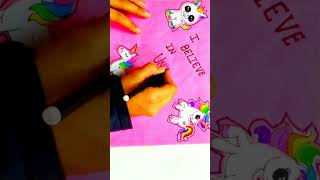 #unicornschoolsupplies #trendingvideo #ytshorts #schoolsuppliesdiy #satisfyingvideos #cutecraftideas