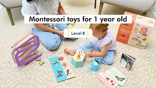 Level 8 | Montessori toy box for 1 year old | Curious Cub