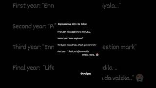 #EngineeringLife #CollegeReality #TrulyNic#viralvideo#studentlife #reality #tamilsong #bgm