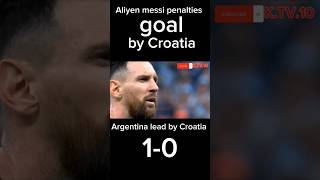 Aliyen messi penalties goal by Croatia highlights match #lionelmessi #messi #messi10 #Argentina#