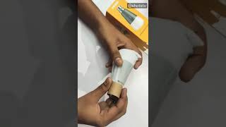 Realme LED smart blub inside the box..#realme#smartLed#bulb#shorts