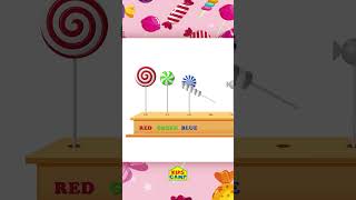 Learn Colors With Lollipops 🍭 #shorts #learncolors #educationalvideo