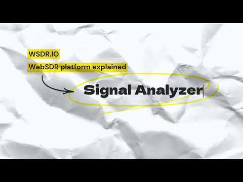 07 -  Signal Analyzer Demo | Live RF Decoding & Visualization |