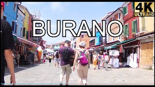 Colorful Burano - walking tour near Venice, Italy
